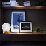 3D Moon Lamp Light for Bedroom With Beautiful Plastic Stand ( Small Size )