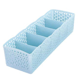 Pack of 1 - 5 Grids Plastic Organizer Storage Box