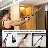 5-In-1 Resistance Bands 11Pcs Set Elasticas Fitness.