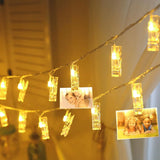 Fairy Led Light - Photo Card Wall Clip Fairy Led String Lights.